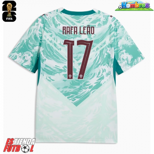 Portugal Rafael Leao #17 Segunda Equipación Mundial 2026 Manga Corta Portugal Rafael Leao #17 Segunda Equipación Mundial 2026 Manga Corta